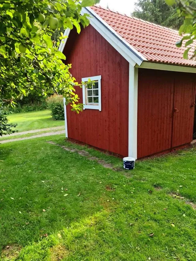 Exempel på husets utvändiga ytor