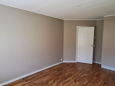 Invändig målning utförd av HALLDAN Måleri AB