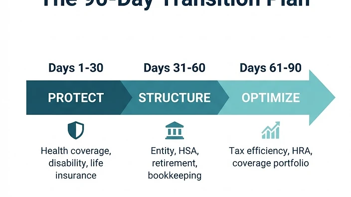The 90-Day Transition Plan: Going from Corporate to Independent