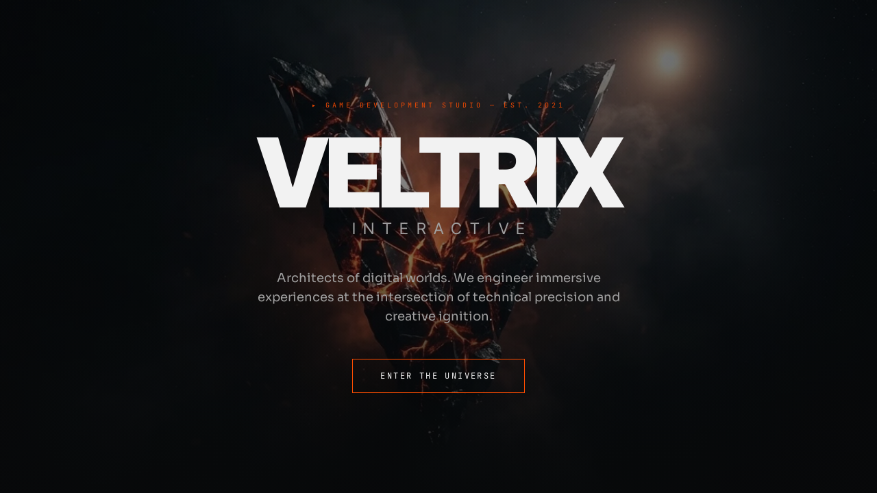 VELTRIX INTERACTIVE template preview