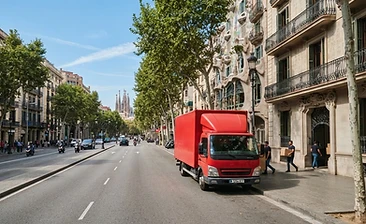 Transporte nacional con camión