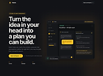 Hatch structured product-building workspace interface