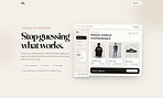 Fit personalized outfit builder product interface