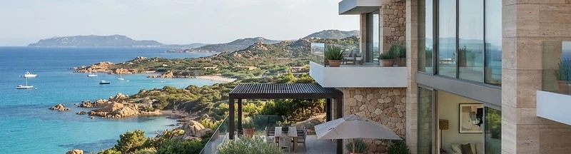 Villa contemporanea sulla costa sarda