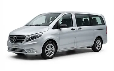 Mercedes Vito Tourer — 8-Seater taxi & chauffeur in Southampton for airport, cruise and long-distance transfers | Hampshire Taxi