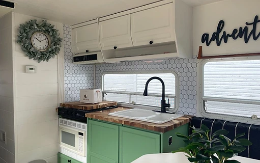 Camper interior renovation