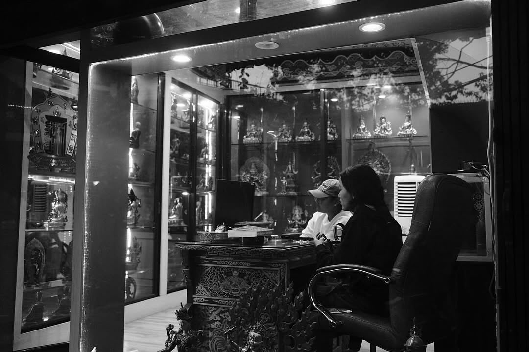 Behind the Glass