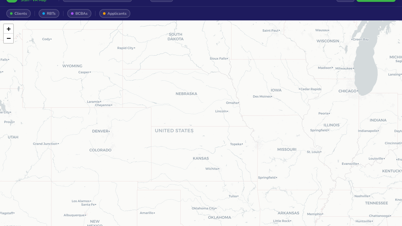 Staffing Map  template preview