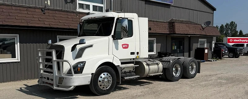 Minto Truck Centre facility with Volvo and Hino signage