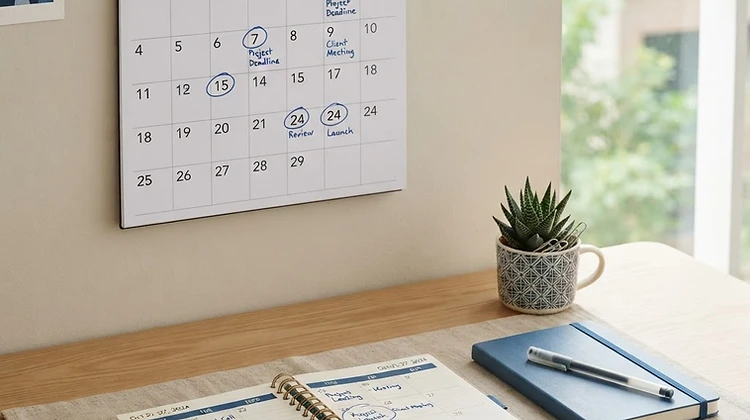 Deadlines that don’t surprise you.