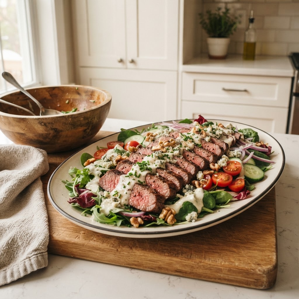 Seared Sirloin Steak Salad