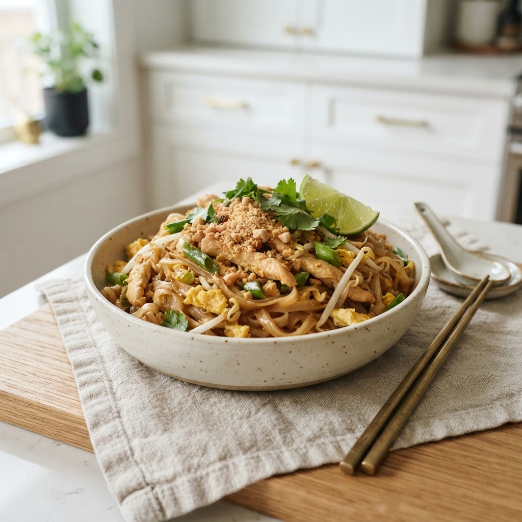 Easy Pad Thai-Style Noodles