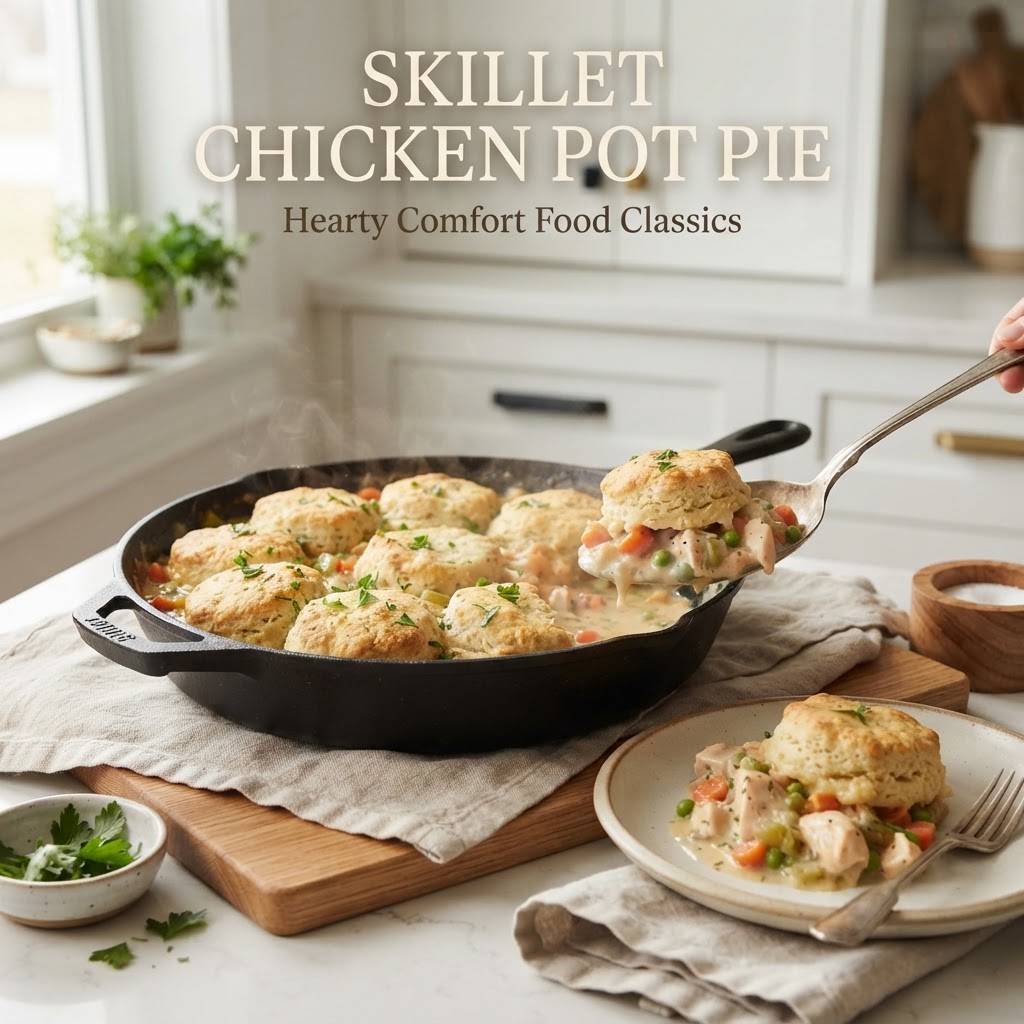 Skillet Chicken Pot Pie