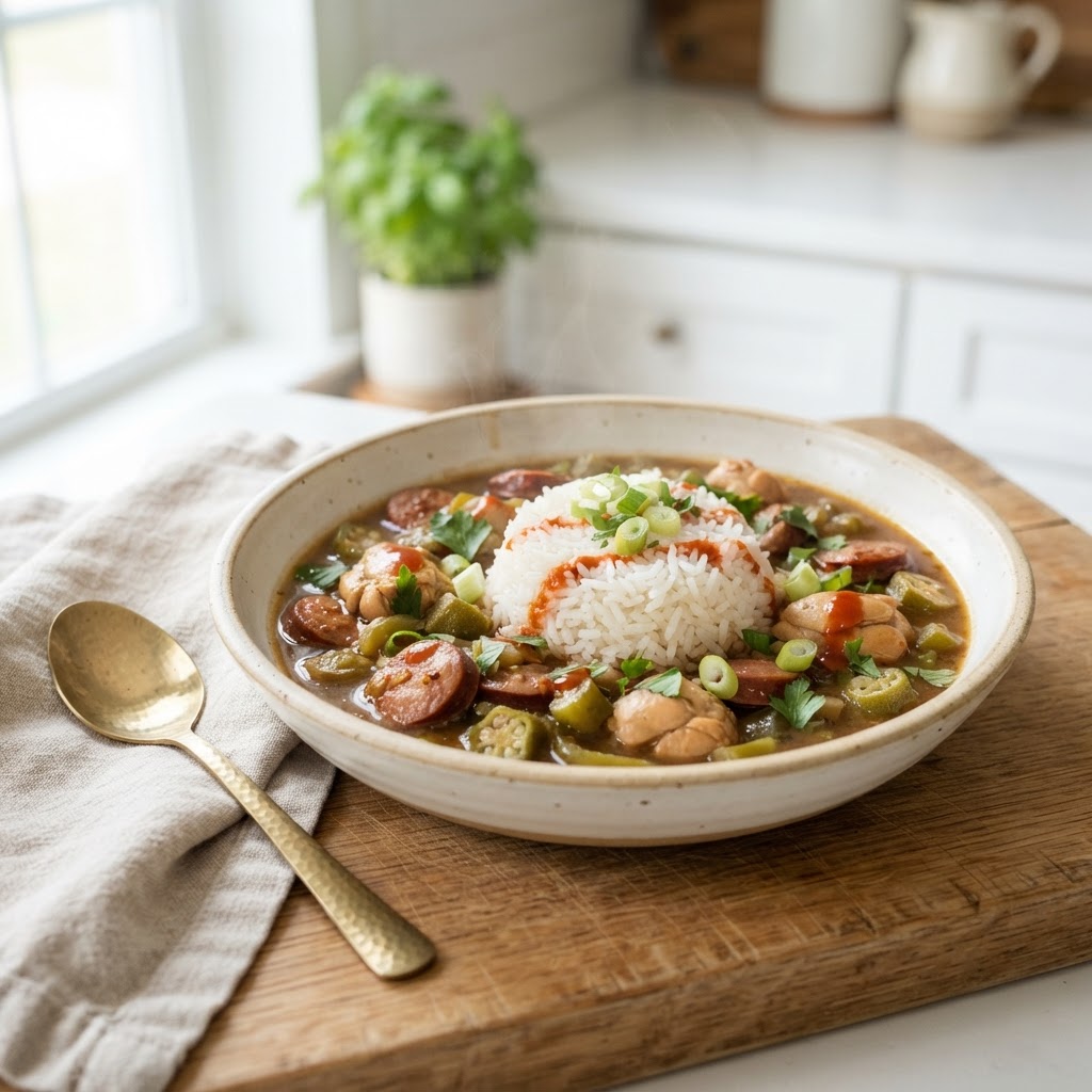 30-Minute Weeknight Gumbo