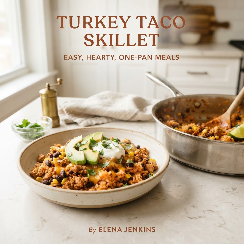30-Minute One-Pan Turkey Taco Skillet