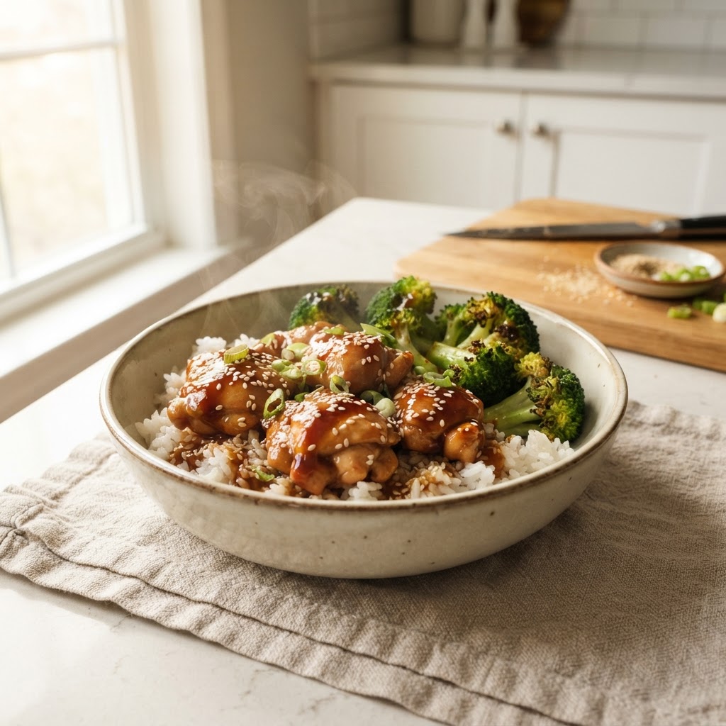 Teriyaki Chicken Bowls