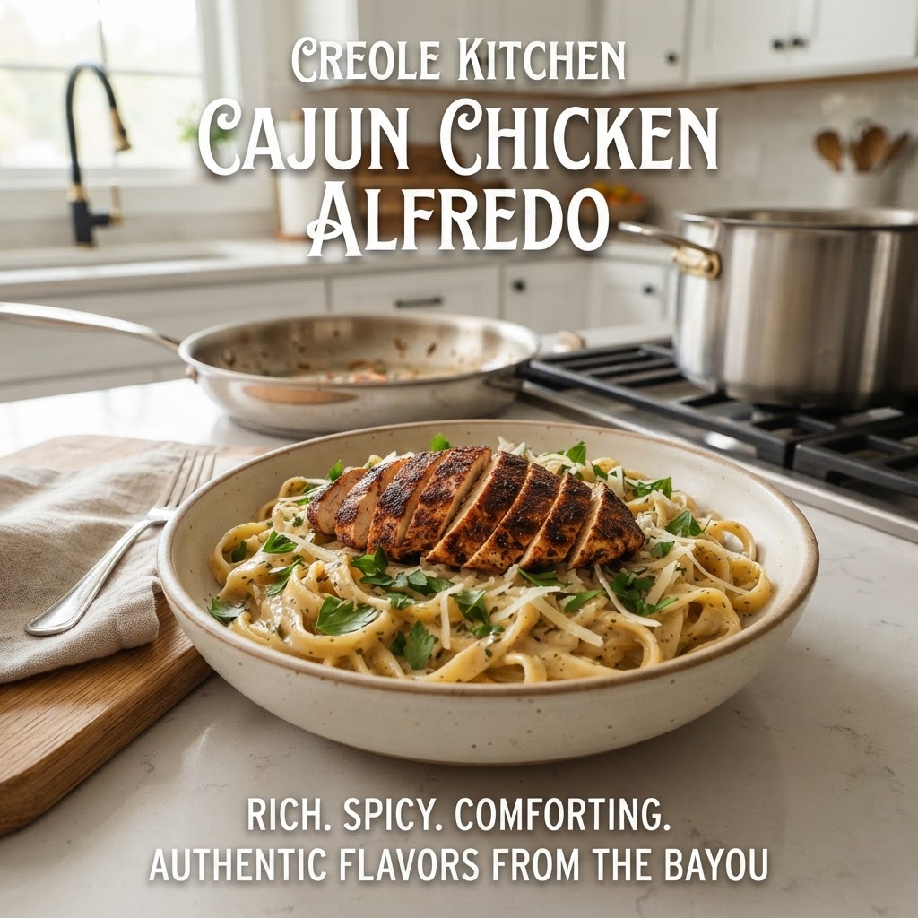 Cajun Chicken Alfredo