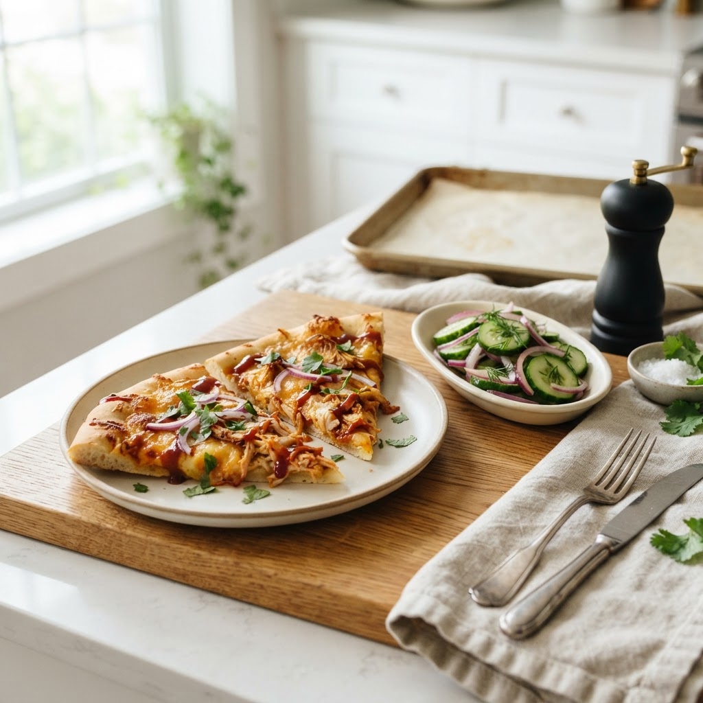 BBQ Chicken Flatbreads