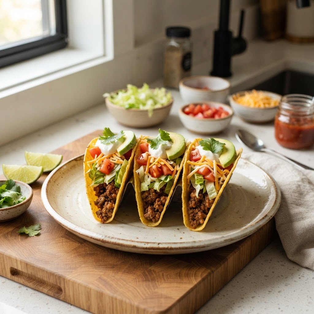 20-Minute Beef Tacos