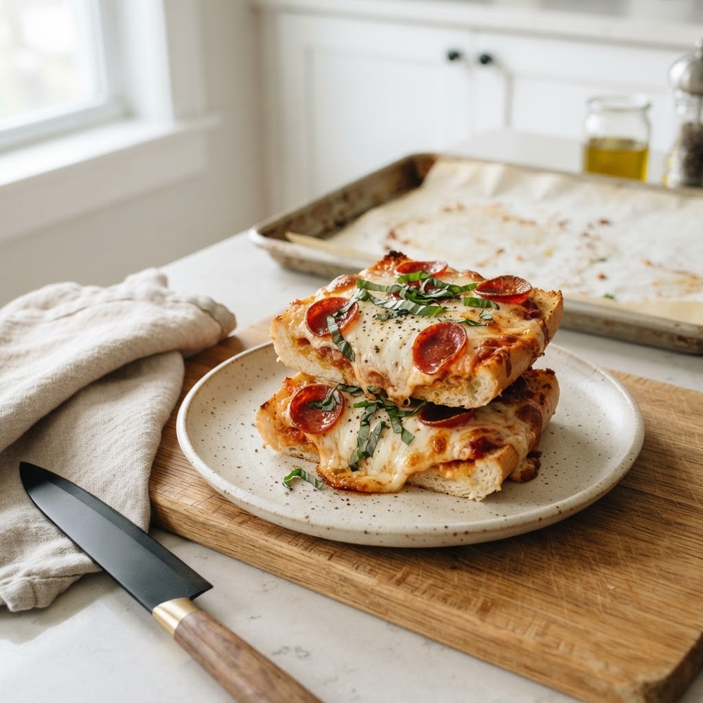 Better French Bread Pizzas