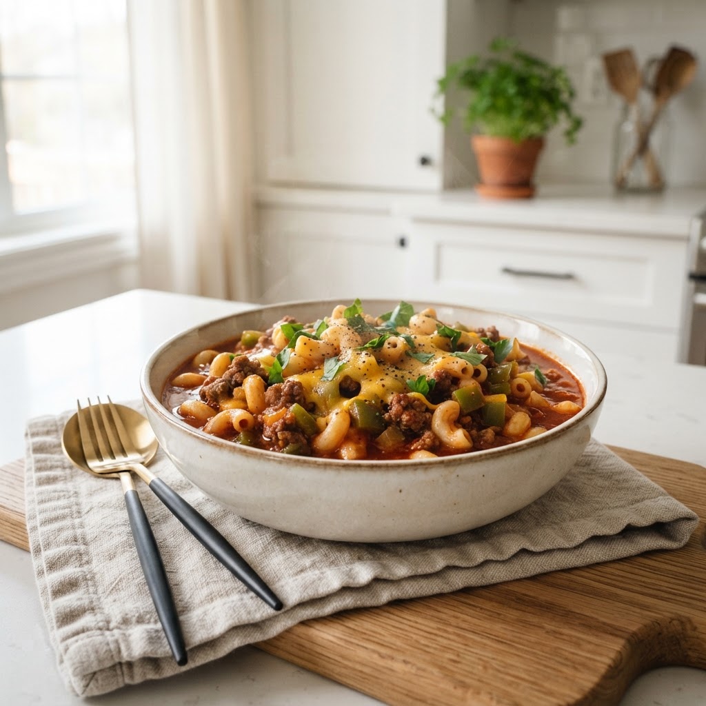Weeknight Goulash