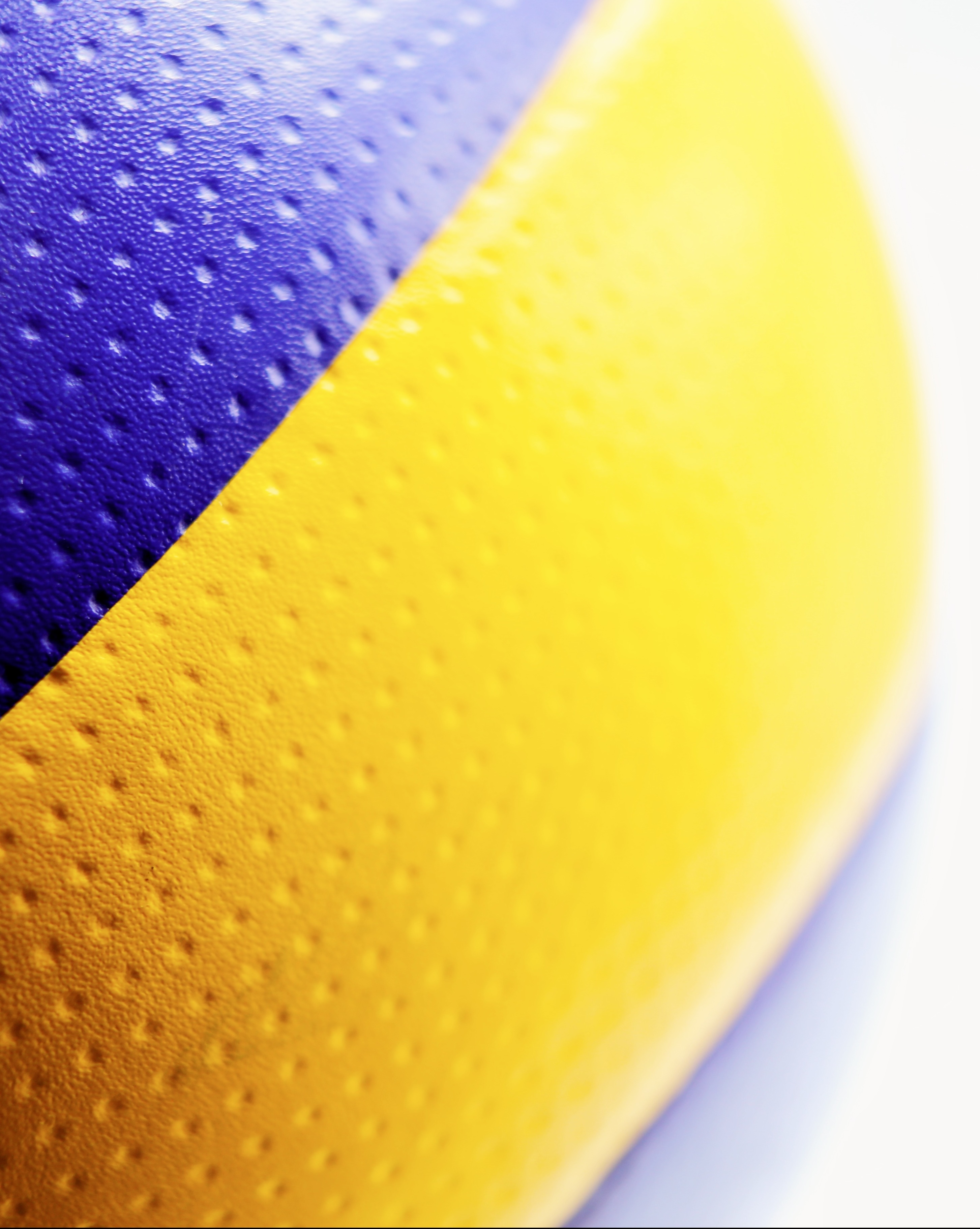 Macro detail of a professional volleyball