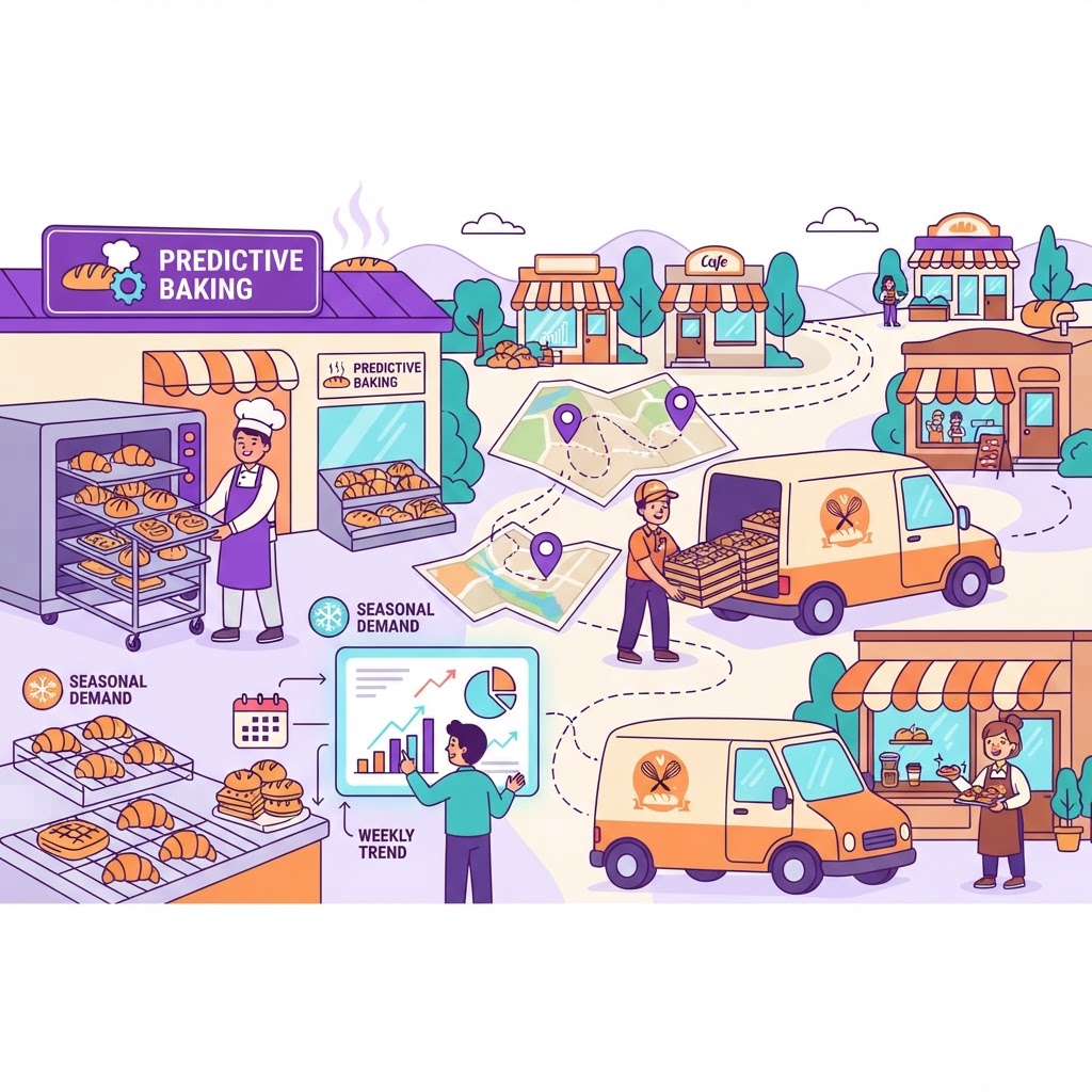 Predictive Baking: Mastering Seasonal and Weekly Demand Forecasting