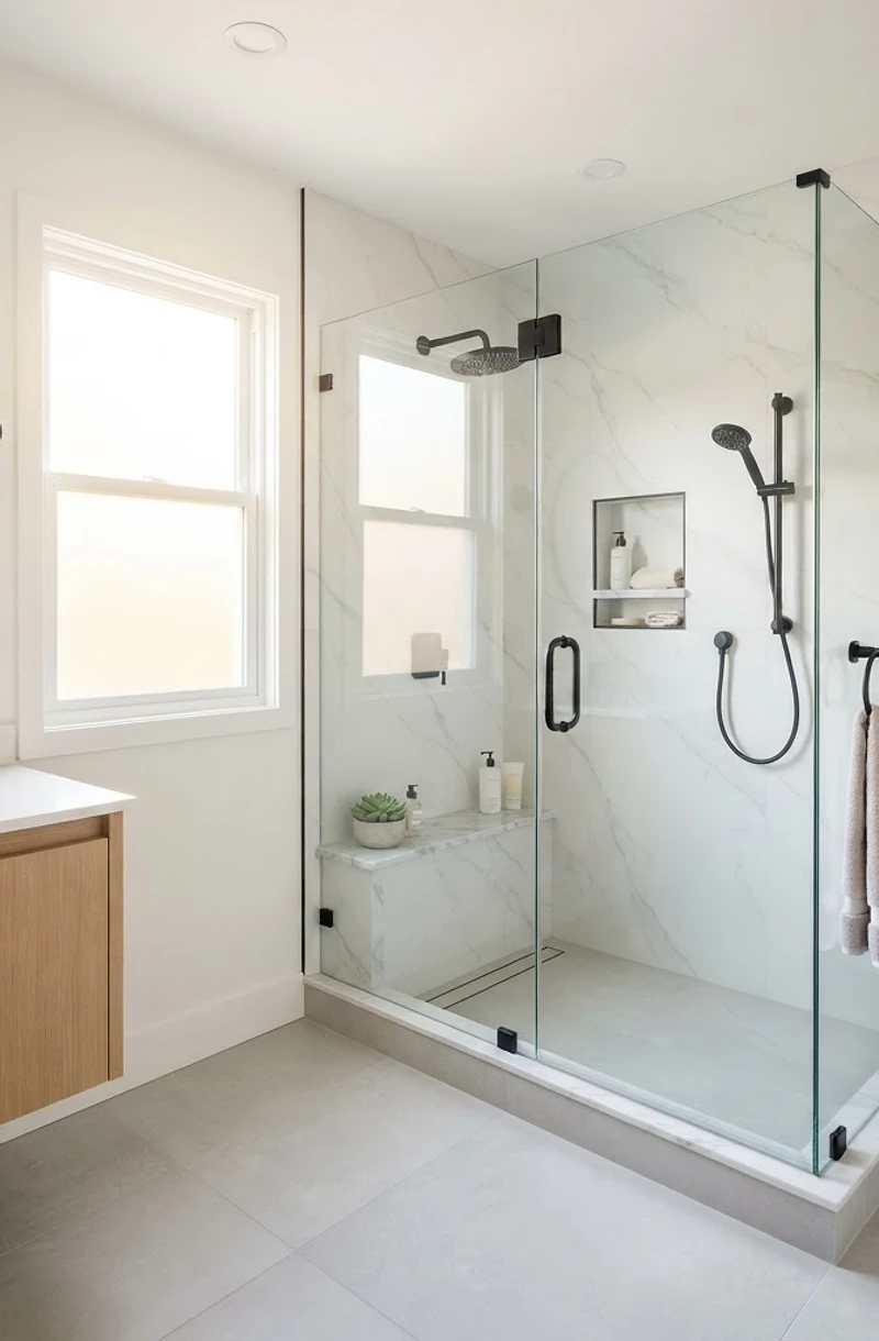 Tub to Shower Conversion