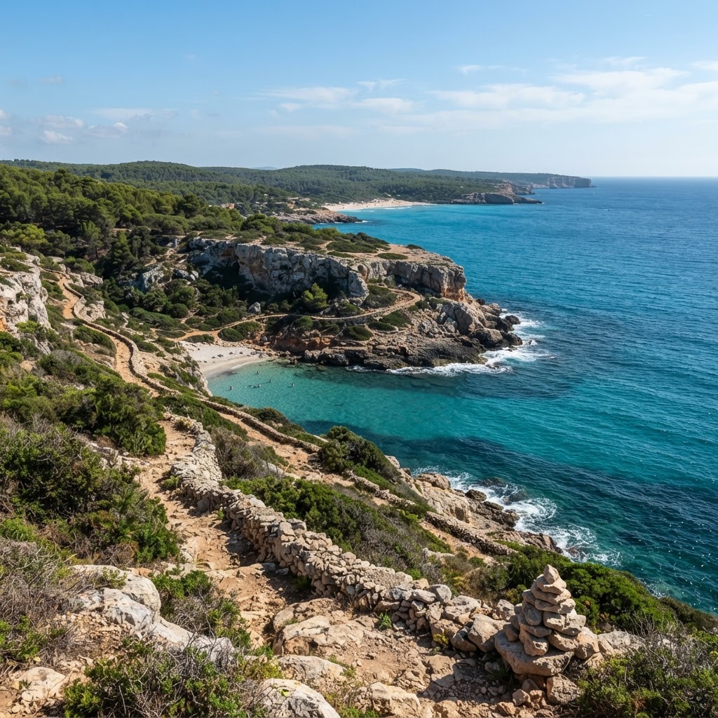 Sendero del Barranco al Mar: Ruta de Mitjaneta a Cala Escorxada