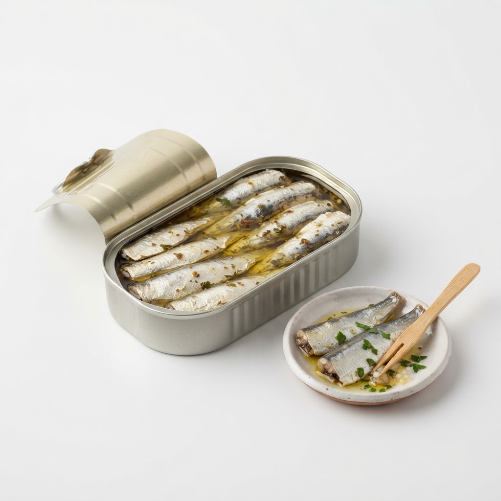 Sardinas de Cala en Porter en Aceite de Oliva Virgen Extra