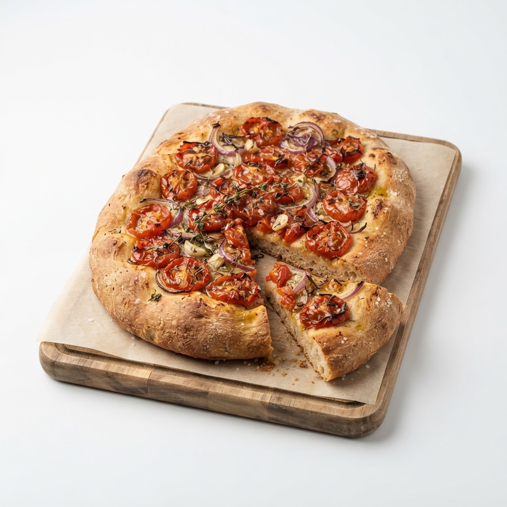 Coca de Tomate Menorquina Artesana - Receta de Payés