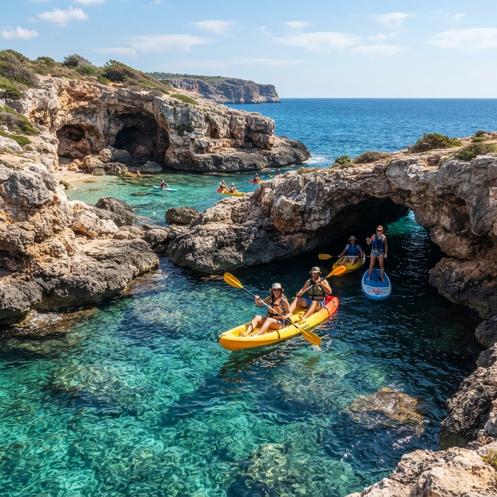 Excursión kayak costa norte