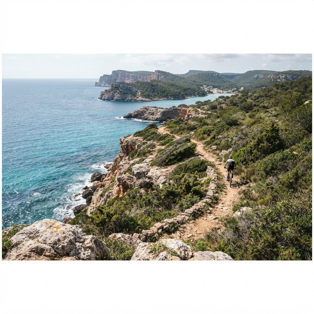Ruta Ciclista: El Litoral del Migjorn entre Sant Tomàs y Cala Galdana
