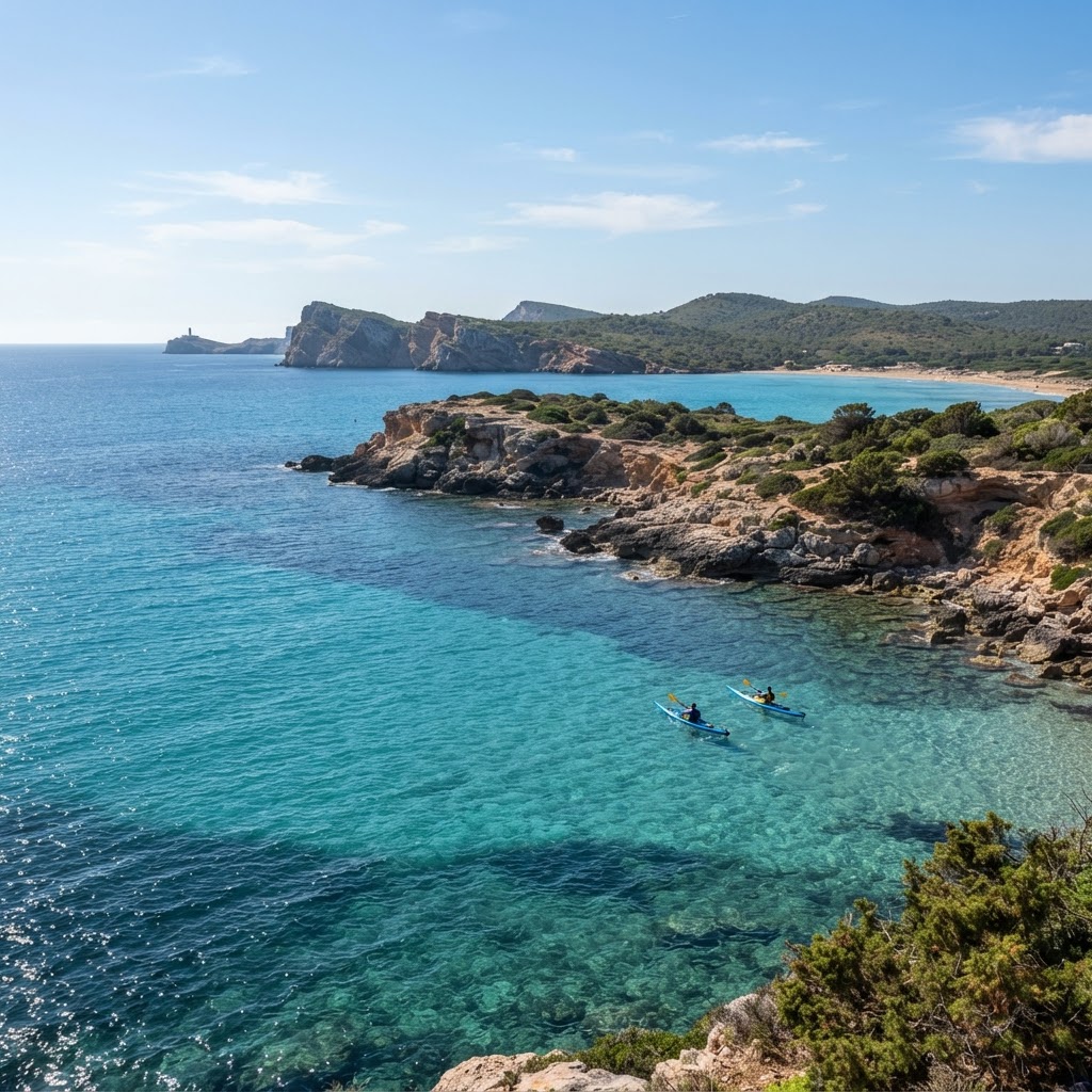 Travesía en Kayak: Cala Addaia a Arenal de Son Saura