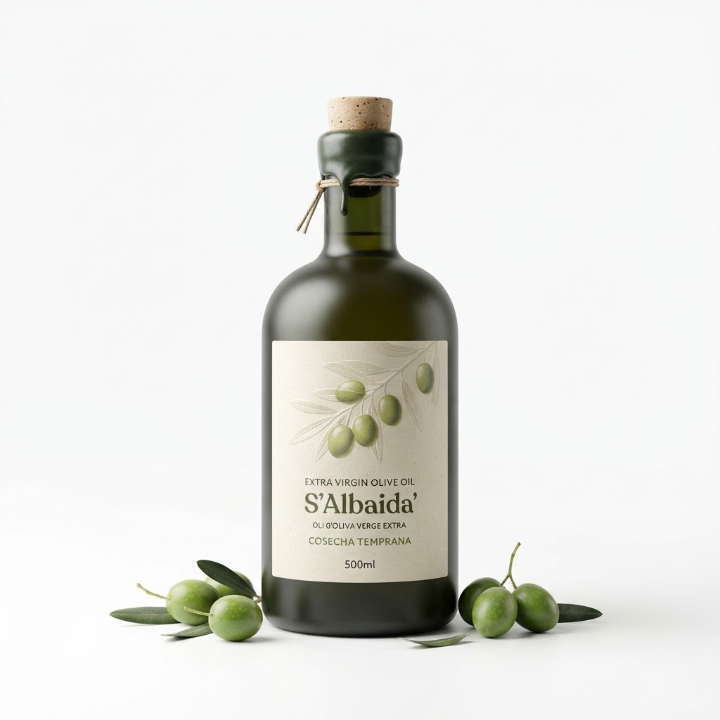 Oli d'Oliva Verge Extra 'S'Albaida' - Cosecha Temprana
