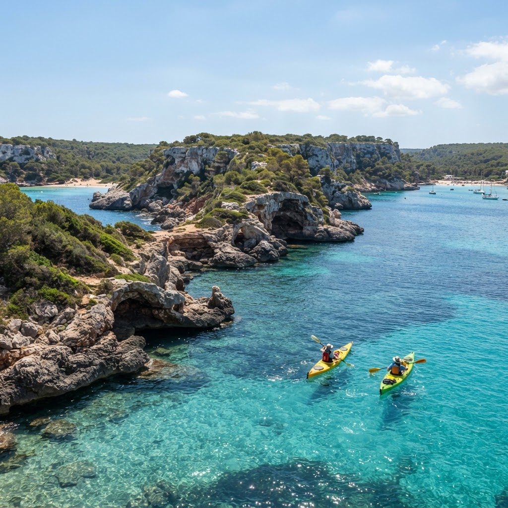 Travesía Arqueológica y Marina: De Cala Galdana a Son Saura