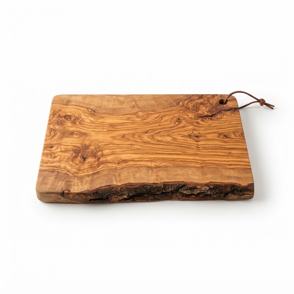Tabla de Corte 'Raíces de Tramuntana' - Madera de Olivo Centenario