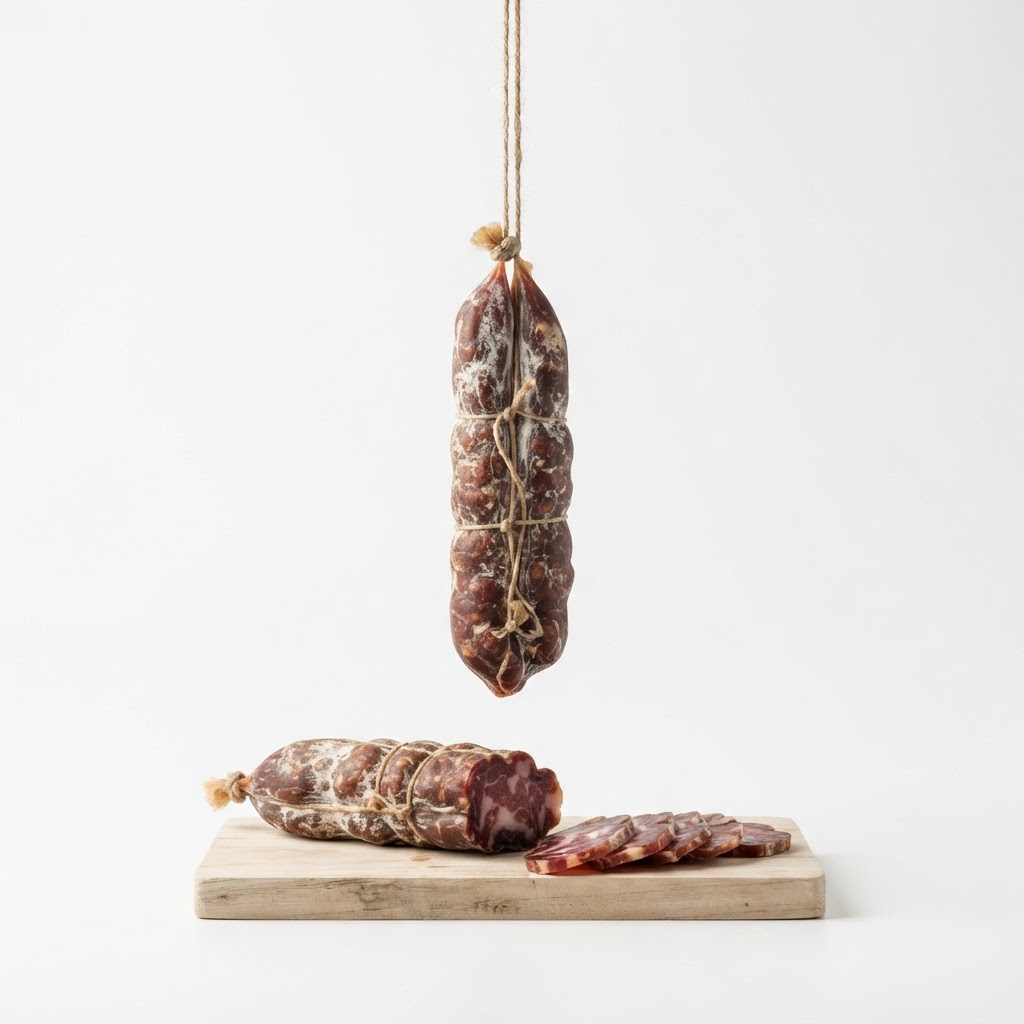Ponsa de Porc Negre 'Es Camp des Migjorn' - Embutido Tradicional Curado