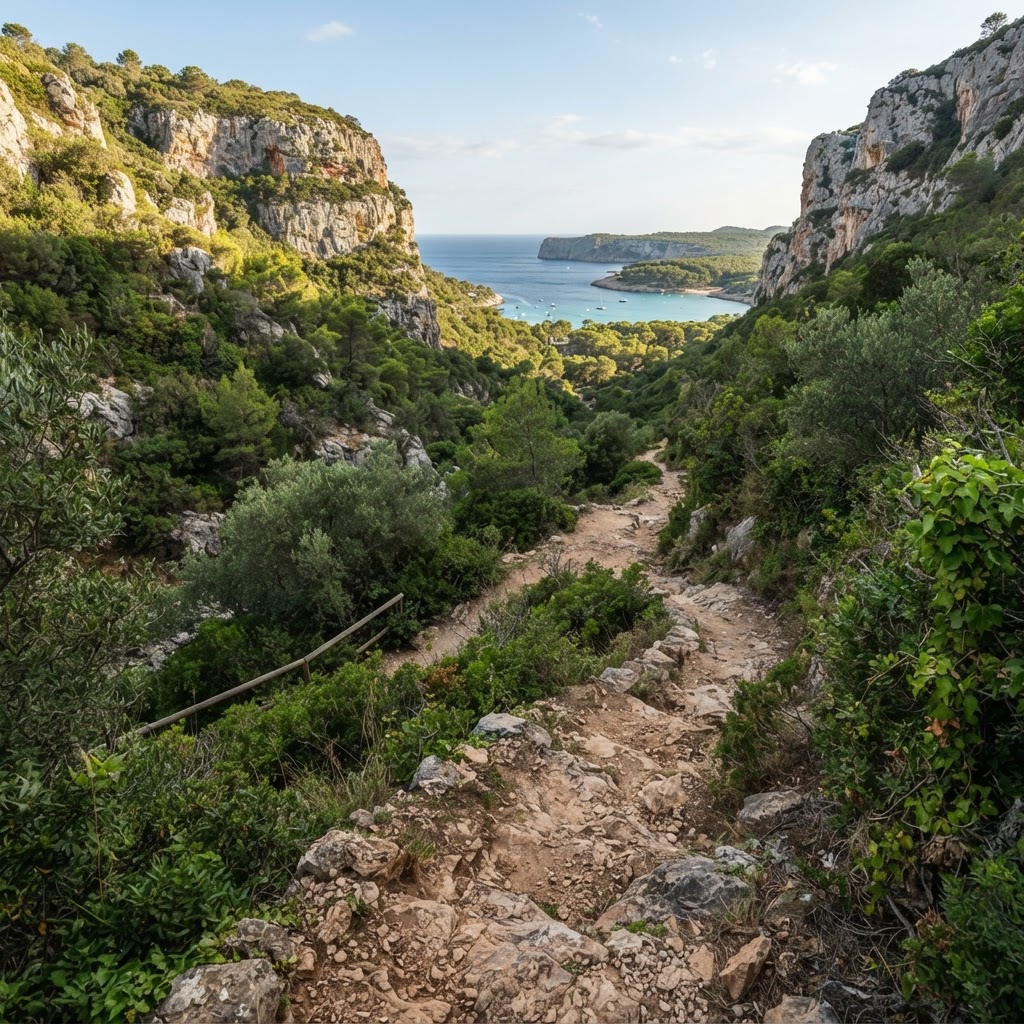 Ruta del Barranc d'Algendar: De Ferreries a la desembocadura de Cala Galdana
