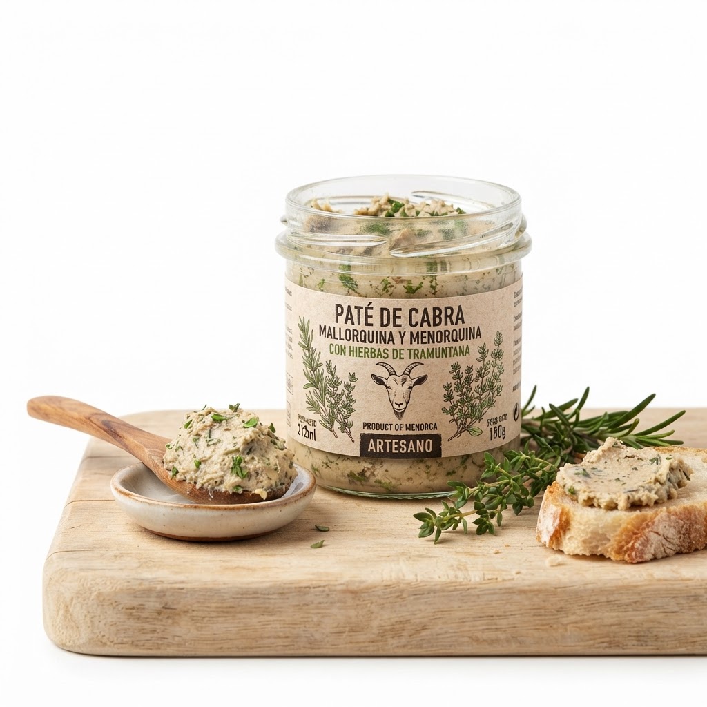 Paté de Cabra Mallorquina y Menorquina con Hierbas de Tramuntana