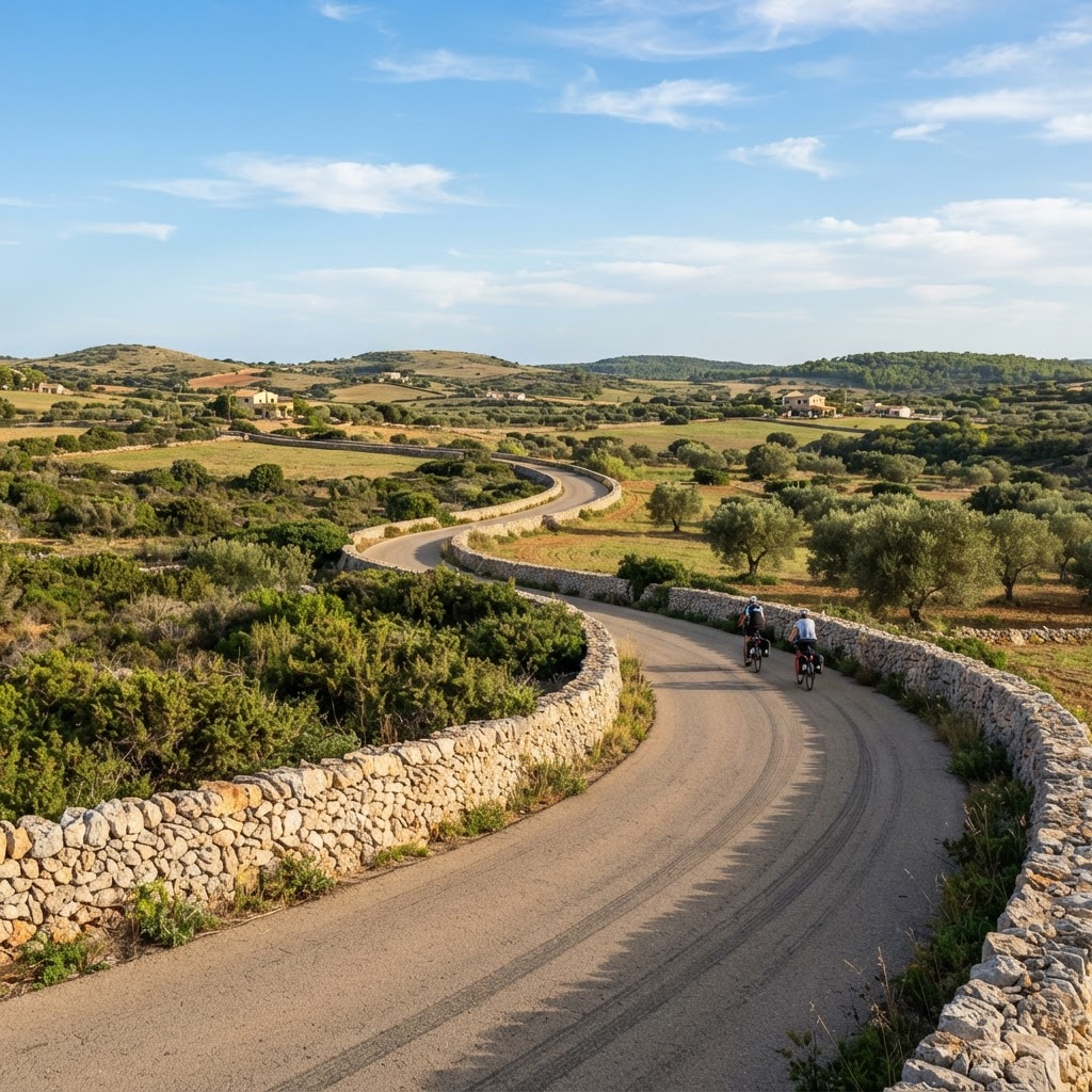 Travesía cicloturista: El eje interior del Migjorn
