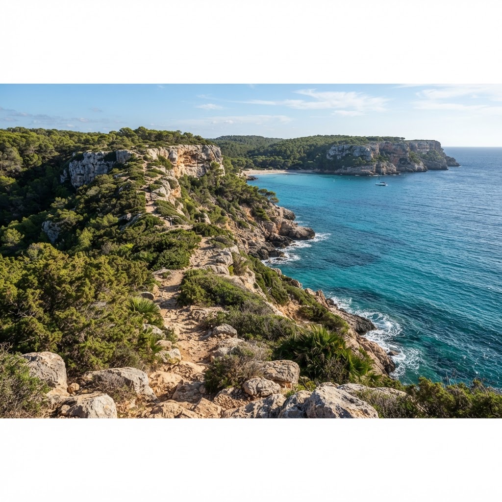 Sendero del Barranco al Mar: La Senda de los Altos de Cala Galdana a Cala Trebalúger
