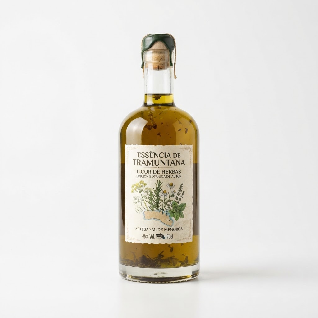 Licor de Hierbas 'Essència de Tramuntana' - Edición Botánica de Autor