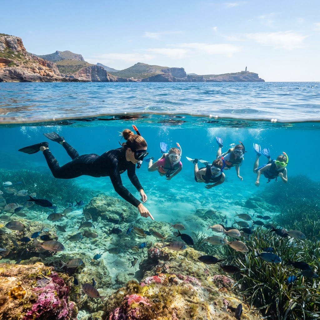 Snorkel en la reserva marina
