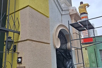 Projeto de revitalização de fachada executado pela Sul Brasil