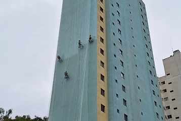 Projeto de revitalização de fachada executado pela Sul Brasil