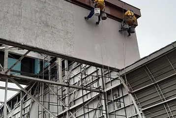 Projeto de revitalização de fachada executado pela Sul Brasil