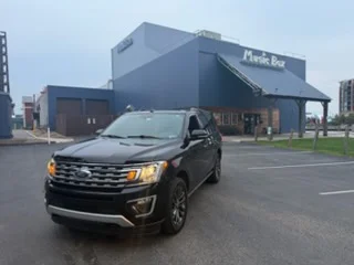 Ford Expedition outside Music Box Supper Club in the Flats, Cleveland