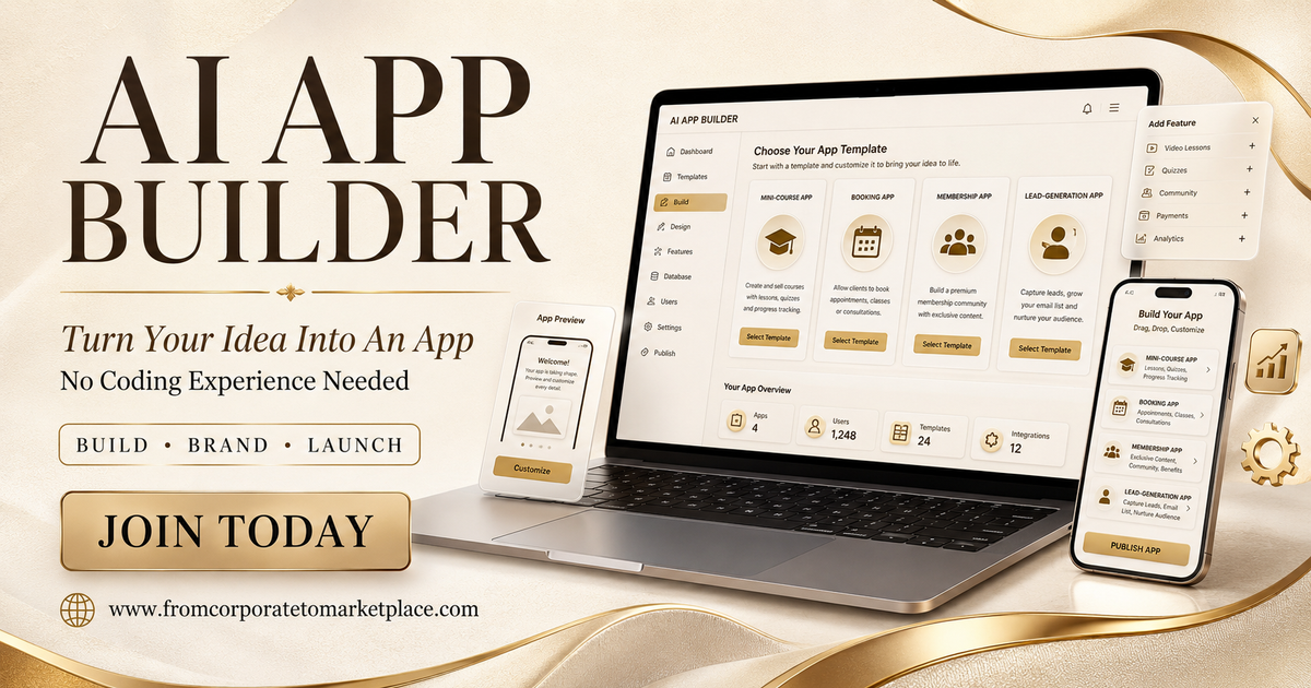 Build YOUR First App free app-building mini-course