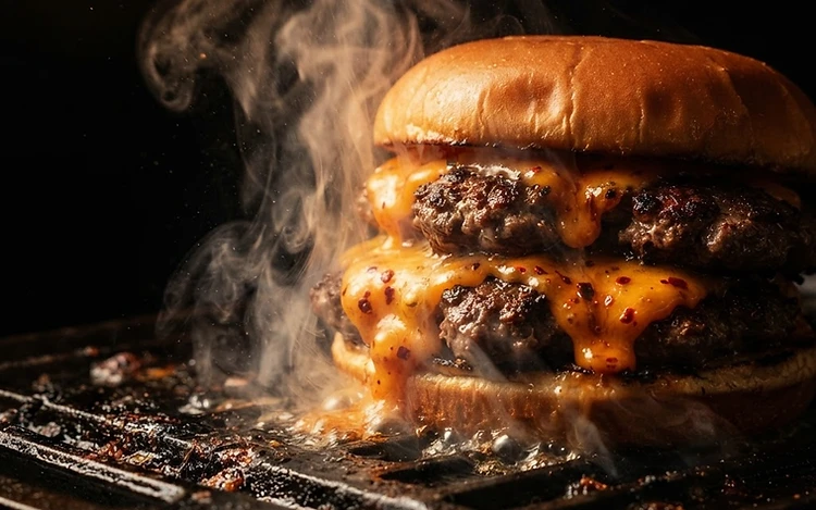 New MexiGo Market Grill signature burger
